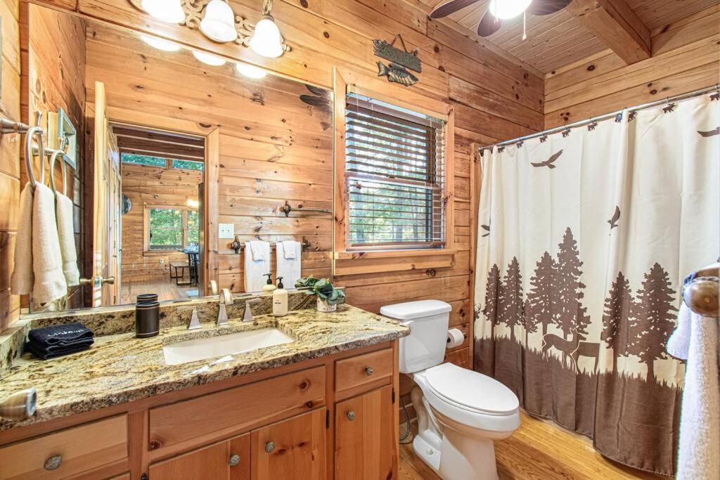Cherry Log Summit Cabin By Bk Stays - Family Friendly - Playground - Game Room - Jacuzzi - Amazing Mountain Views Exterior photo